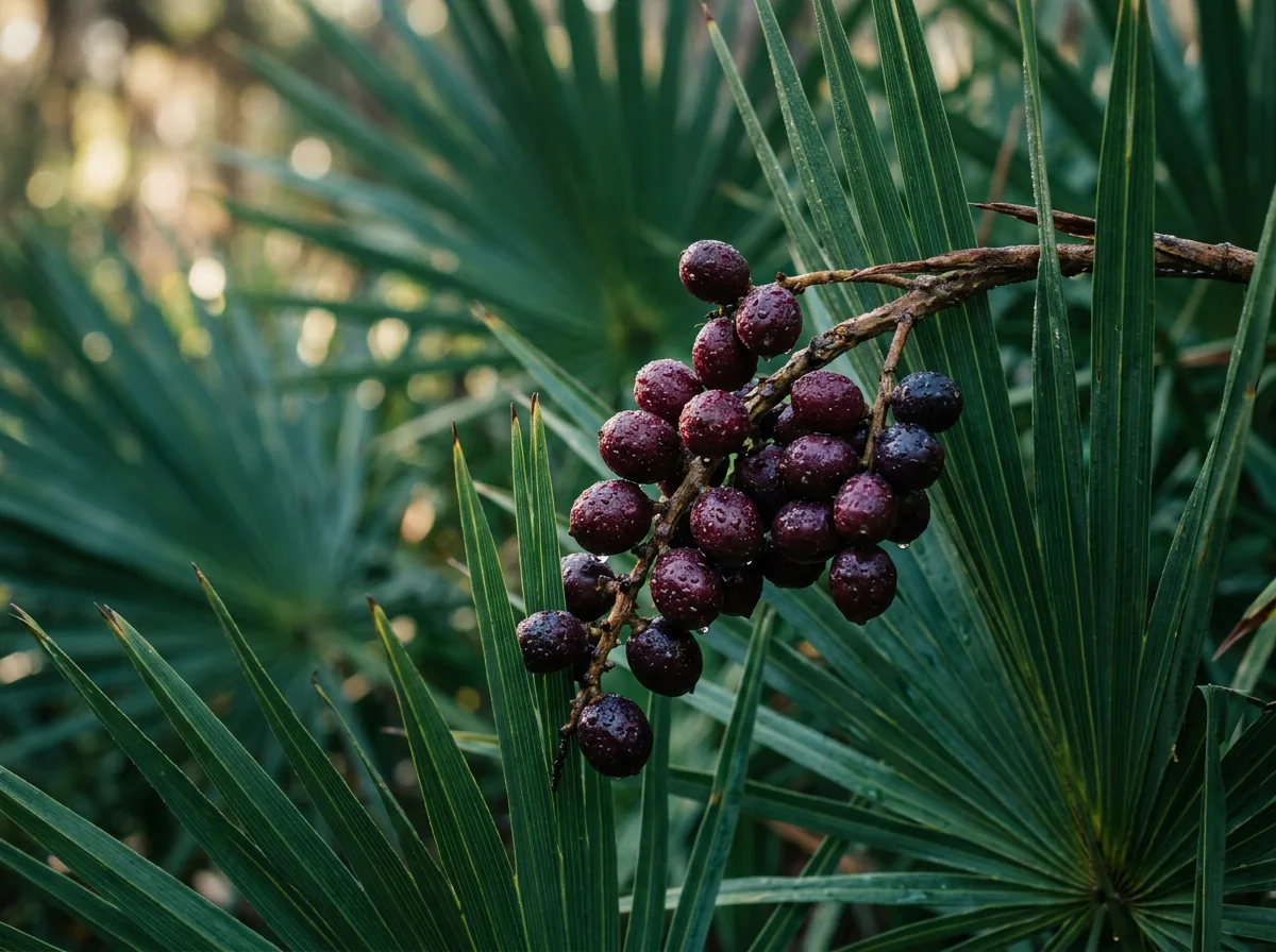Saw palmetto berries - natural ingredient in Hardero supplement